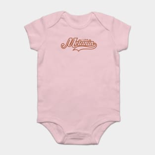 I Love Melanin | Black Woman | African American | Black Lives Baby Bodysuit